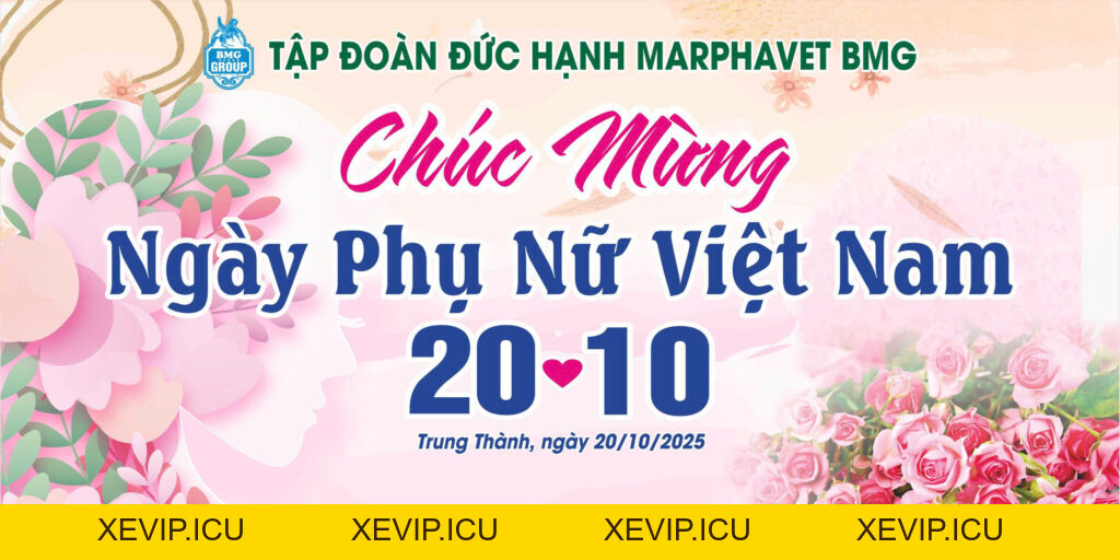 Tập đoàn Đức Hạnh Marphavet BMG Chúc mừng Ngày Phụ nữ Việt Nam 20/10/2026! - Tập đoàn Đức Hạnh Marphavet BMG - XEVIP.ICU